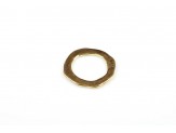 Arandela machacada  40mm ORO